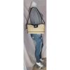 BRIGHTON Medium Tan Woven Brown Leather Shoulder Hobo Tote Satchel Purse Bag