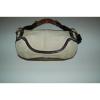 Coach Straw and Leather Hand Bag 4710