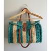 Anthropologie Pilcro and The Letterpress Village Straw Bag