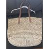 Merona Women&#039;s Soft Straw Tote Handbag - Natural Beach Bag NEW