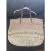 Merona Women&#039;s Soft Straw Tote Handbag - Natural Beach Bag NEW