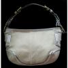 COACH ANGORA STRAW HOBO HANDBAG PURSE BAG 4710