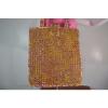 Vera Bradley Tiki Tote Bali Gold Rattan Straw Basket Weave Tote Shoulder Bag