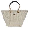 DOLCE &amp; GABBANA RUNWAY Bag Handbag Strawbag Beige Sac a Main 02562