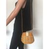 Bag Straw Wicker Crossbody Decorative Chain Designer Fashion Summer Chic Retro