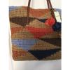 NWT Lucky Brand Cabo Weave Bright Multi Tote Purse Bag Handbag NEW with TAG