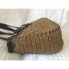 BRIGHTON Crochet Straw Tote Bag Purse Handbag-Very Nice