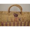 Lucky Brand straw tote bag