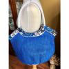 Vera Bradley Straw Bag EUC