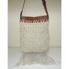 NEW STRAW STUDIOS WOMEN&#039;S CROCHET TOTE SHOULDER BAG NATURAL ZL14046