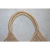 Vintage Macrame Beige Purse Bag Beach Summer BOHO Hippie