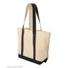 Peaches Pick 16 oz XL 100% Heavy Cotton Canvas Boat Tote Beach Swim Picnic Bag