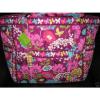 Vera Bradley FLUTTERBY Get Carried Away XL Tote Travel Carry On Beach Bag NWT