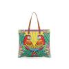 MARA HOFFMAN Cotton Bright Parrot Tropical Tote Beach Bag *MINT