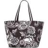 Vera Bradley MIDNIGHT PAISLEY Large Family Tote Bag Travel Beach Pool NWT RARLE!