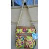 NWT Lily Bloom Yellow BEACH DAYS Buffy Crossbody Bag Purse FLIP-FLOPS Buckle