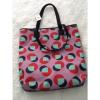 NWT Fossil LAKEWOOD NS Shoulder Tote Fuchsia Shopper Beach Bag MSRP $88