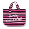 Victoria&#039;s Secret Limited Edition 2015 Hello Bombshell Striped Tote Beach Bag