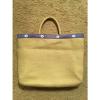 VINTAGE TOMMY HILFIGER &#034;TOMMY GIRL&#034;  STRAW TOTE/BEACH BAG/HANDBAG