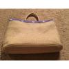 VINTAGE TOMMY HILFIGER &#034;TOMMY GIRL&#034;  STRAW TOTE/BEACH BAG/HANDBAG