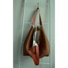 Handmade Large tote bag with leather handles Shoulder bag Weekend  Beach bag