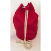 Carolina Herrera Red Canvas Nautical Beach Tote Bag (Retail Price $229)