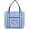 Heart Love Music Notes   Fashion Tote Bag Shopping Beach Purse