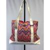 NWT PRANA Women&#039;s La Playa Tote Bag Beach Yoga Workout Bag Boysenberry Tempo