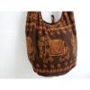 KID TRIP BEACH SMALL BROWN MONK SHOULDER BAG CUSTOM HOBO FREE GYPSY THAI UNISEX