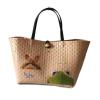 Basket Beach Bag Purse Large Shoulder Brown Women Fabricate Handbags Durability