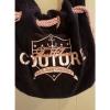 Juicy Couture Blue Terry Cloth Cotton Shoulder Beach Gym Bag