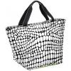 BUNGALOW SCOUT WEEKENDER LARGE TOTE BEACH SHOPPING  BAG - BLACK CROCO