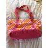 Orange/pink Beach Bag