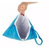 New Knitting Factory Bikini Bag Water Proof Cotton Wet Take me to the beach Blue