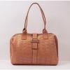 $7K Giorgio&#039;s of Palm Beach-Natural Tan Alligator Shoulder Tote Shopper Bag