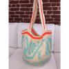 FINAL SALE Authentic Wayuu Oversized Mochila Tote Beach/pic nic Bag Crochet