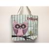 Women&#039;s Canvas Shopping Bag Owls Canvas Tote Bag Shoulder Canvas Bag,beach Bag