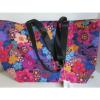 VERA BRADLEY LIGHTEN UP LARGE FAMILY TOTE BEACH BAG &#034;FLORAL FIESTA&#034; TOTE   NEW