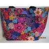 VERA BRADLEY LIGHTEN UP LARGE FAMILY TOTE BEACH BAG &#034;FLORAL FIESTA&#034; TOTE   NEW