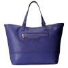 Juicy Couture BAG Sierra Blue Perforated Leather Large Tote Travel Beach