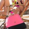 New~Victoria Secret VS Pink Black Beach Cooler Neoprene Insulated Tote Pool Bag