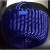 AUTH KATE SPADE NAVY BLUE BETH BEACH CLUB TOTE/BASKET/SATCHEL BAG PURSE - RARE