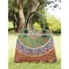 Ladies Hand Bag Women Tote Mandala Bohemian Hippie Gypsy Collective Beach Style