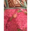 Lilly Pulitzer Tote Beach Bag Pink Clear Jelly Thick Plastic Canvas + Coin Purse