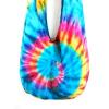 EW05 SHOULDER BAG SLING MEDIUM BEACH MEN TIE DYE HOBO UNIQUE THIN GYPSY COTTON