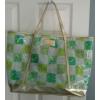 Lilly Pulitzer tote  carry Purse Lioness Patch Coastal Resort White  Beach Bag