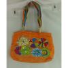 Sally Huss Canvas Beach Umbrella Design Tropical Bag Purse  A Rainbow For Life