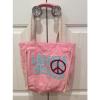 Laguna Beach Pink Canvas Tote Bag