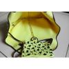 Diane von Furstenberg DVF Yellow Neoprene Beach TOTE BAG PETAL DANCE $145 XL