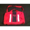 TOMMY HILFIGER DUFFEL BAG BEACH BAG RED BLUE WHITE 1985 FLAG SHOULDER STRAP